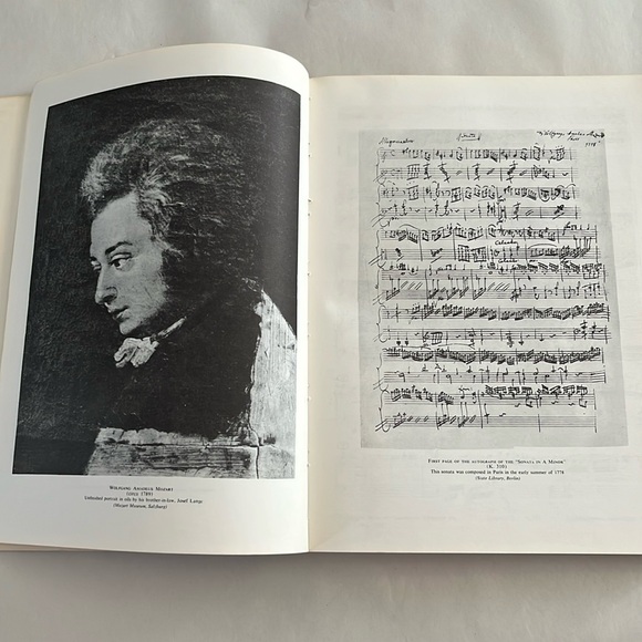 1960 W.A. Mozart Sonatas & Fantasies for Piano Nathan Broder BOOK Vintage Music - Picture 10 of 17